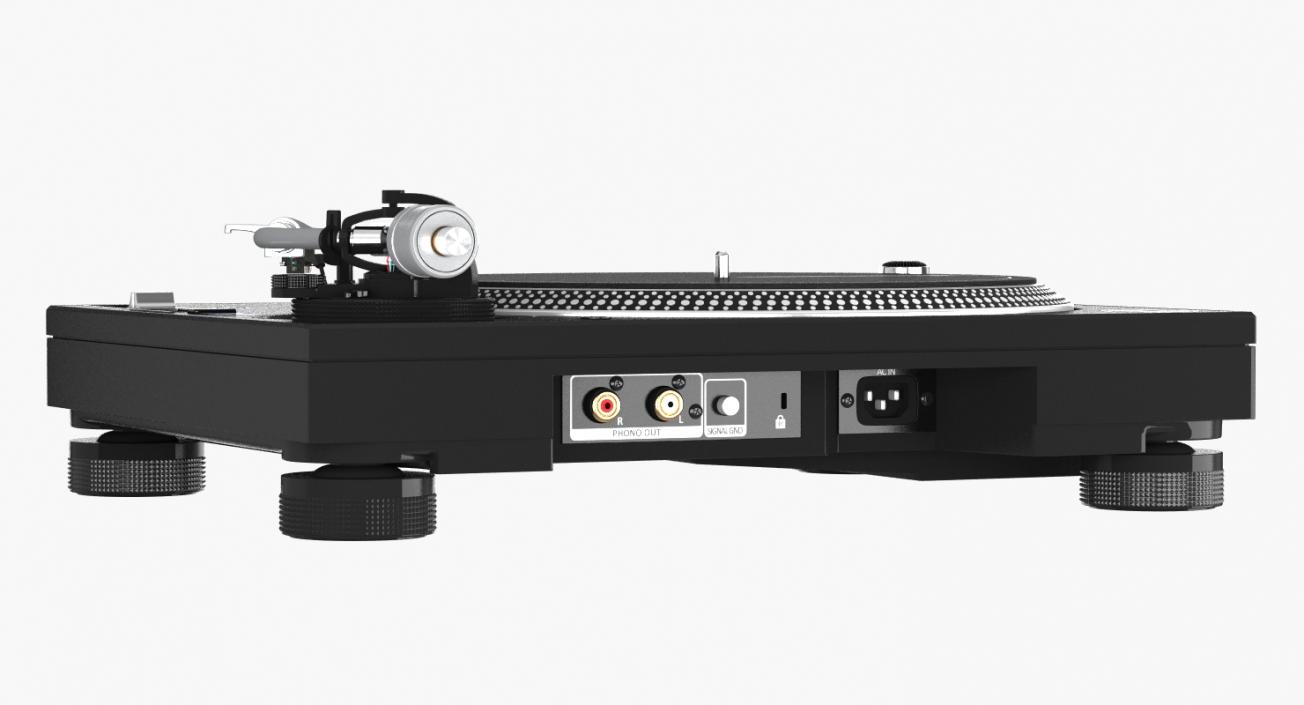 3D model Professional DJ Turntable