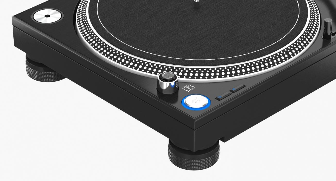 3D model Professional DJ Turntable