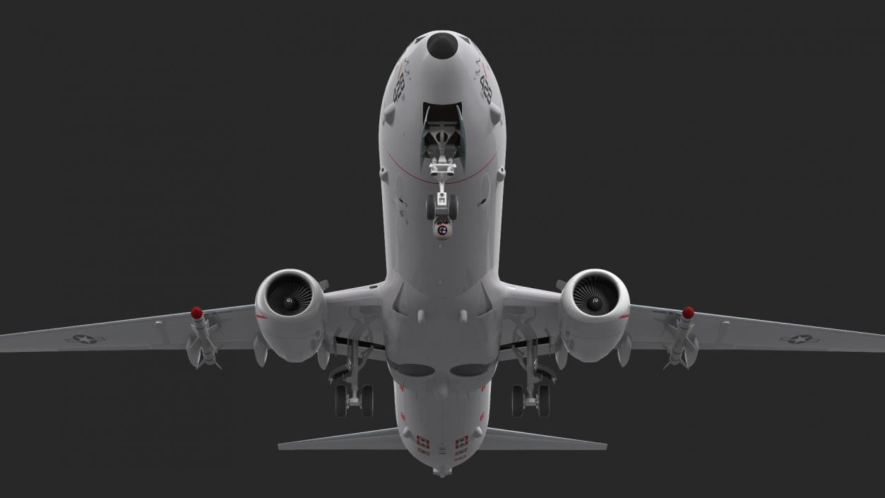 Boeing P-8 Poseidon Military Aircraft 3D