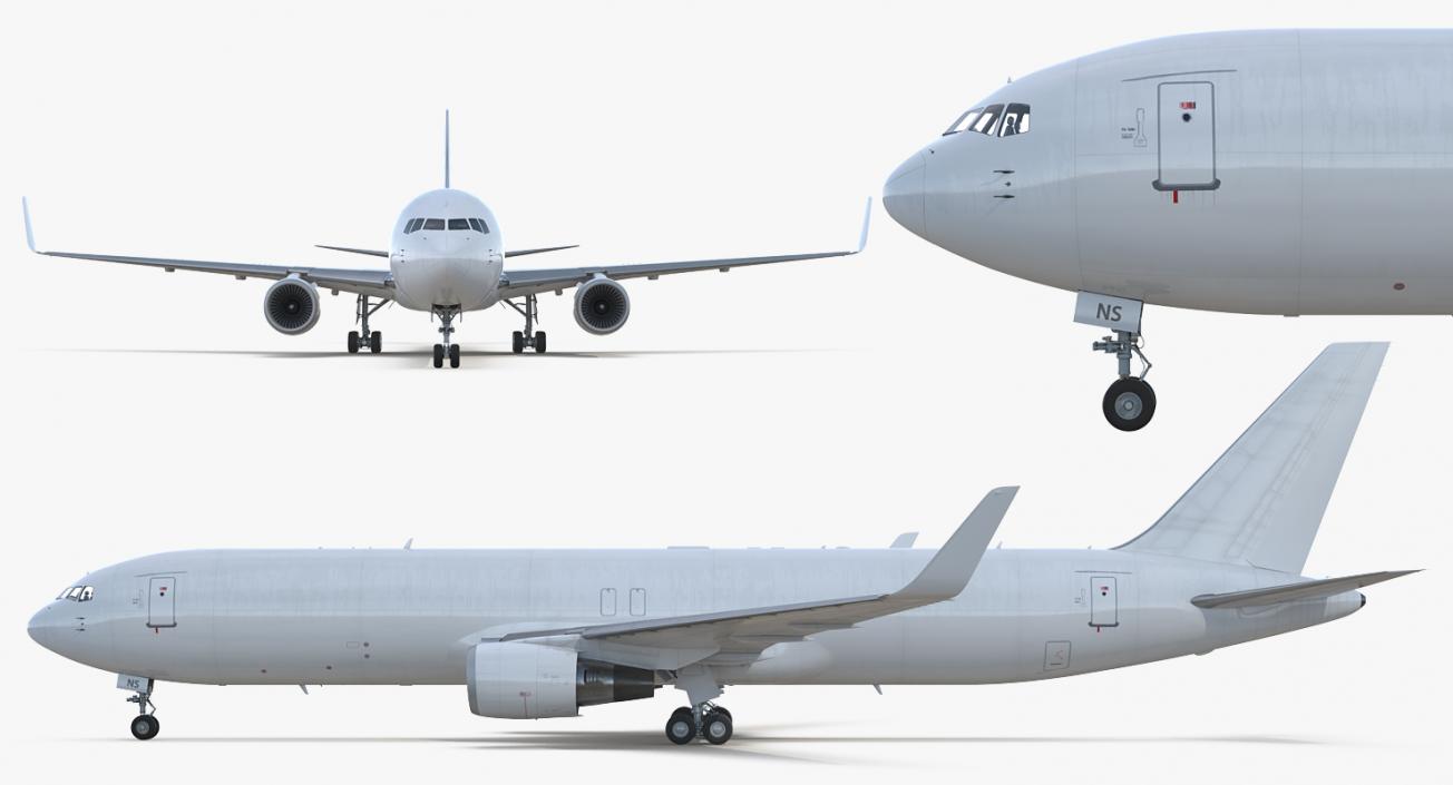 3D Boeing 767-300F Generic model