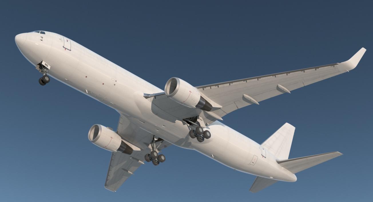 3D Boeing 767-300F Generic model