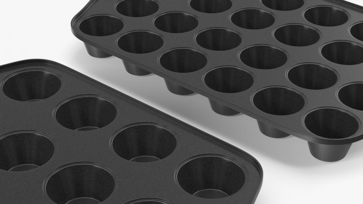 3D Muffin Cupcake Baking Pans