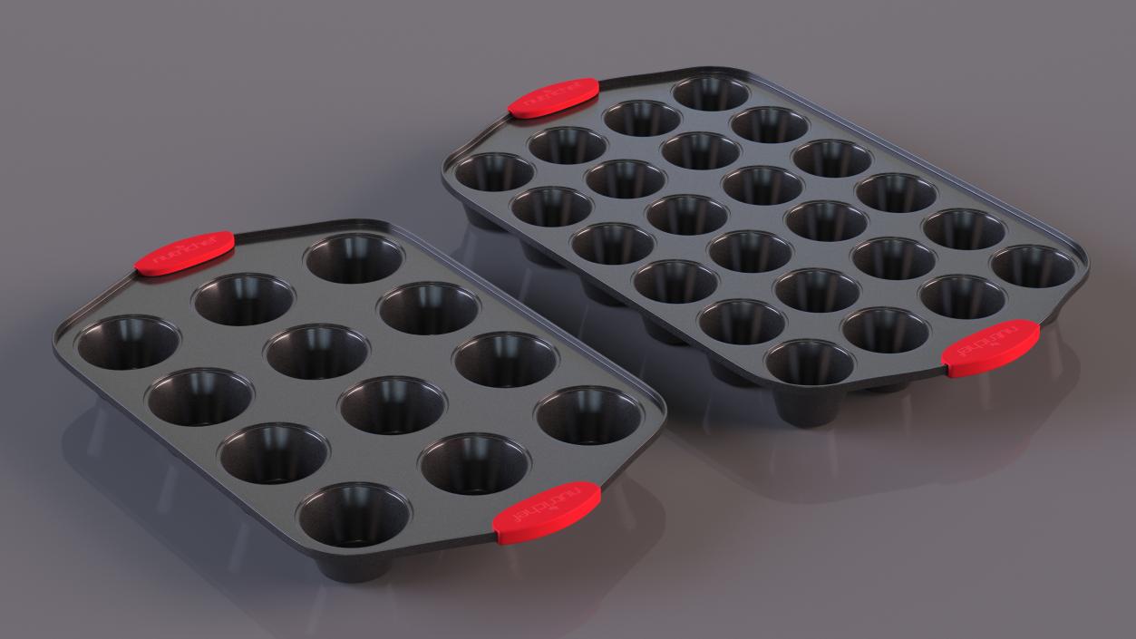 3D Muffin Cupcake Baking Pans