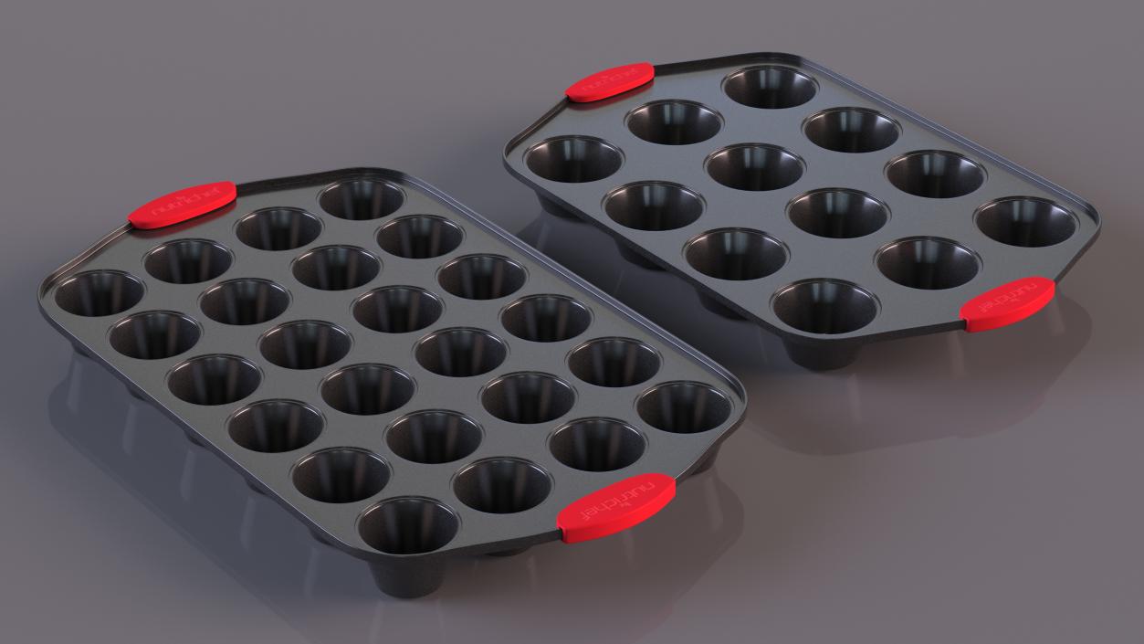 3D Muffin Cupcake Baking Pans