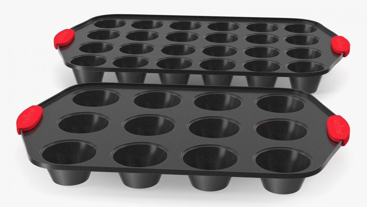 3D Muffin Cupcake Baking Pans