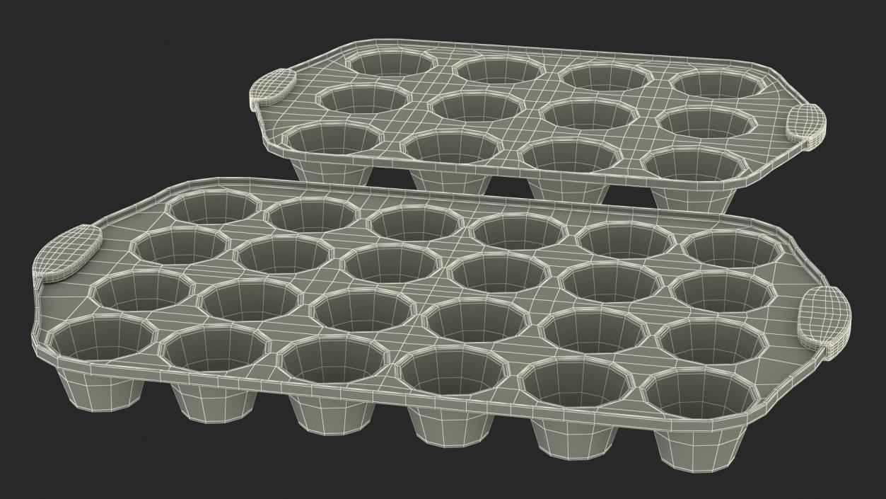 3D Muffin Cupcake Baking Pans