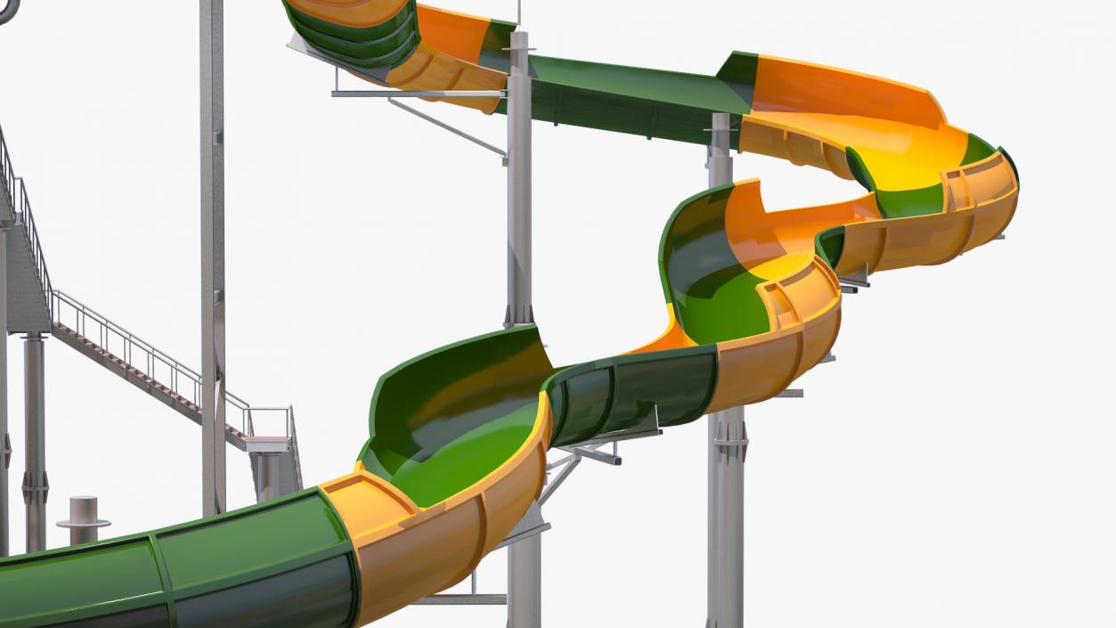 Water Slide Collection 3D