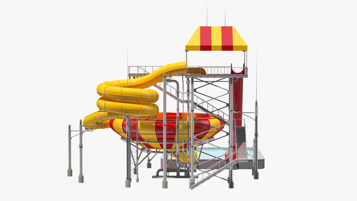 Water Slide Collection 3D