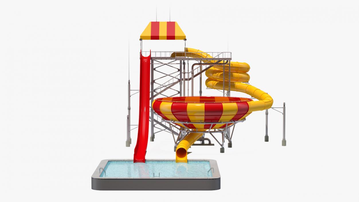 Water Slide Collection 3D