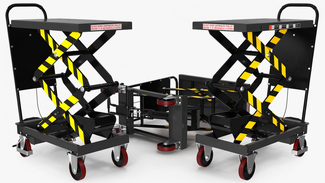 3D model Mobile Hydraulic Scissor Table