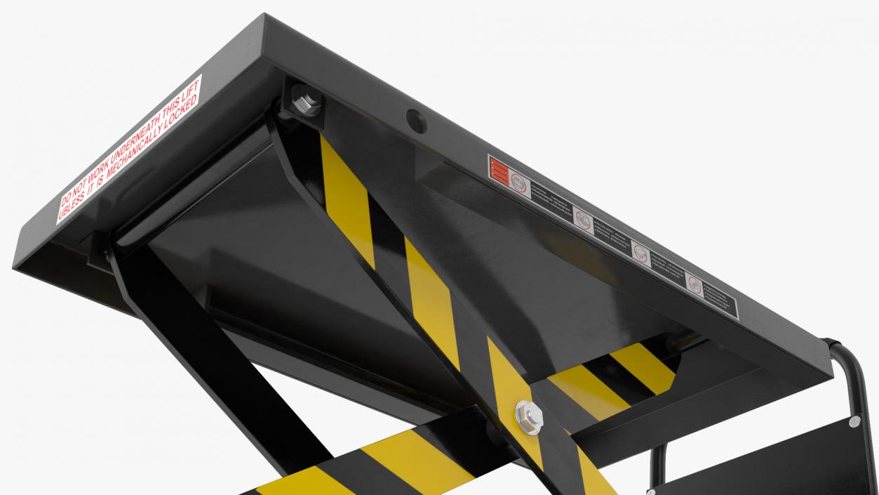 3D model Mobile Hydraulic Scissor Table