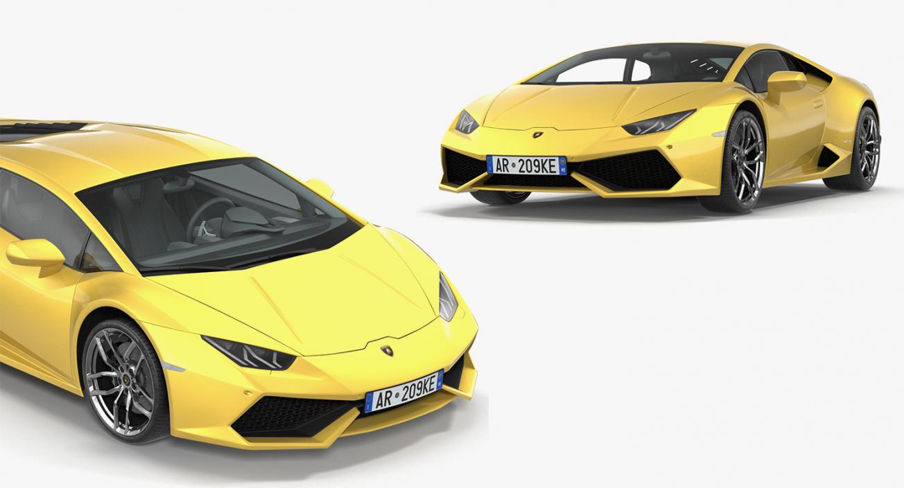 Lamborghini Cars Collection 3D