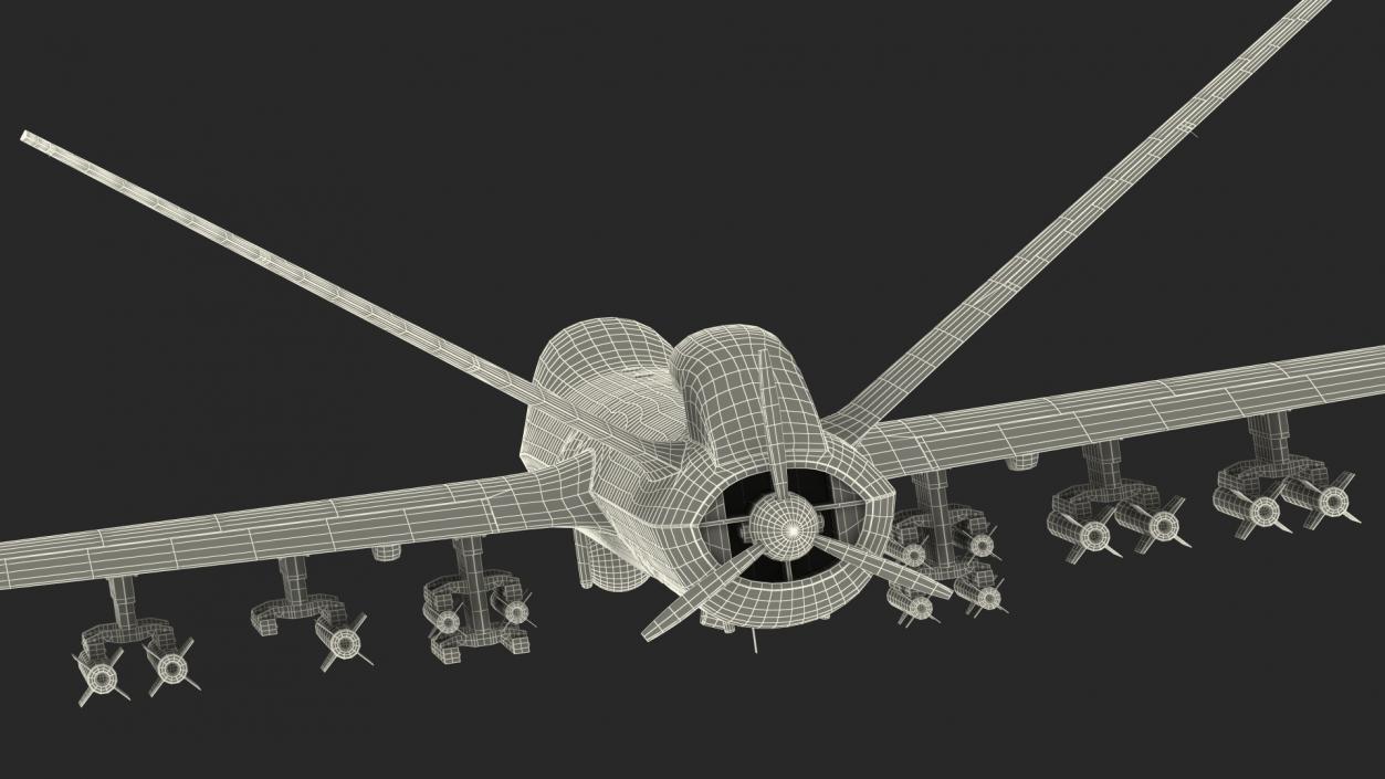 3D CH-5 Rainbow UAV Flight model