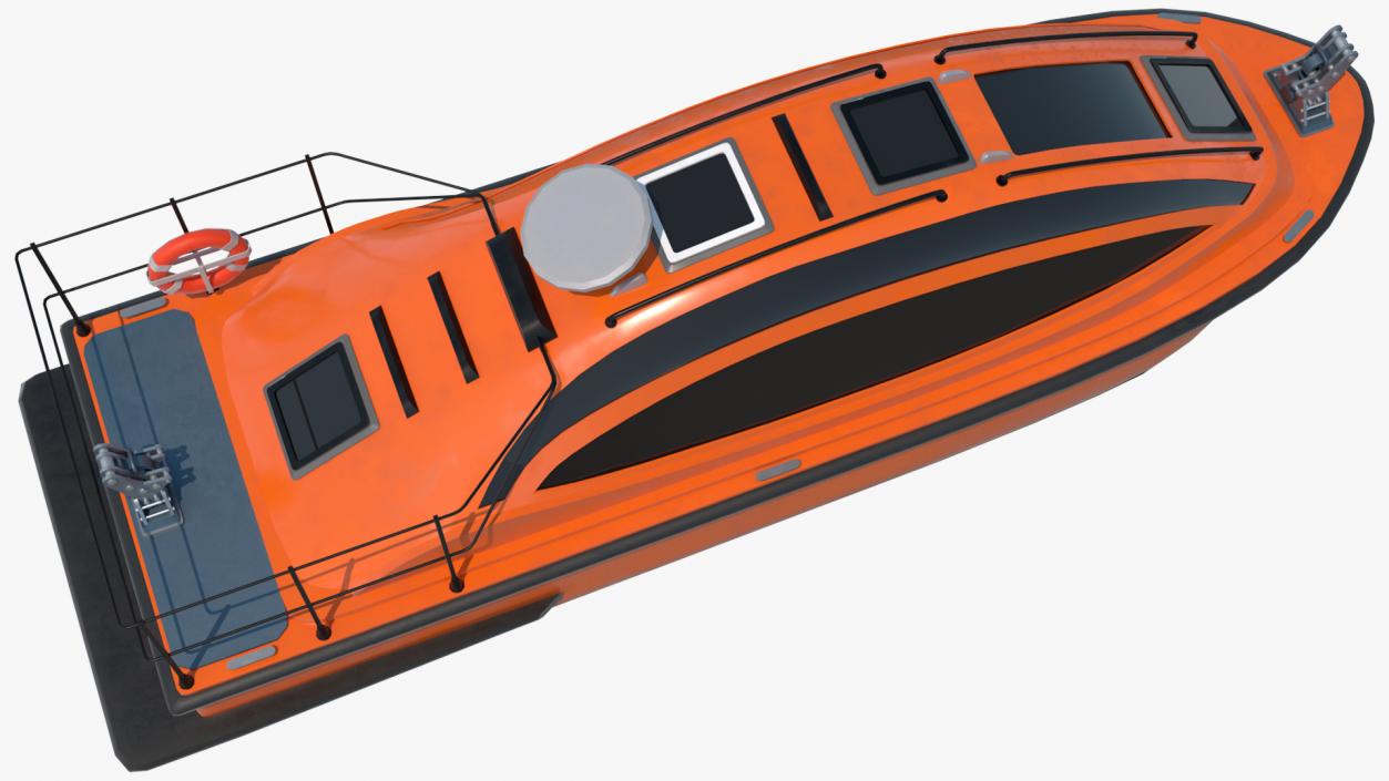 The CLV Vessel Nexan Aurora Used Rigged 3D model