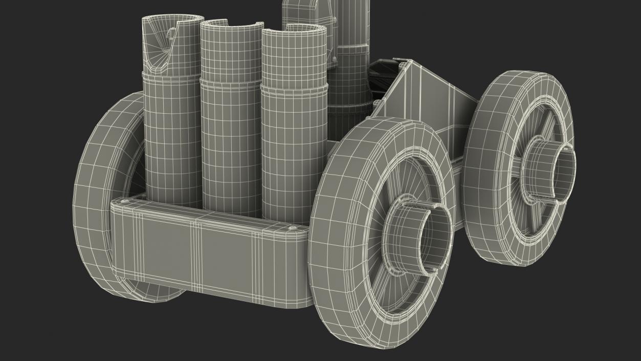 3D Fox Valley Athletic Line Marking Applicator model