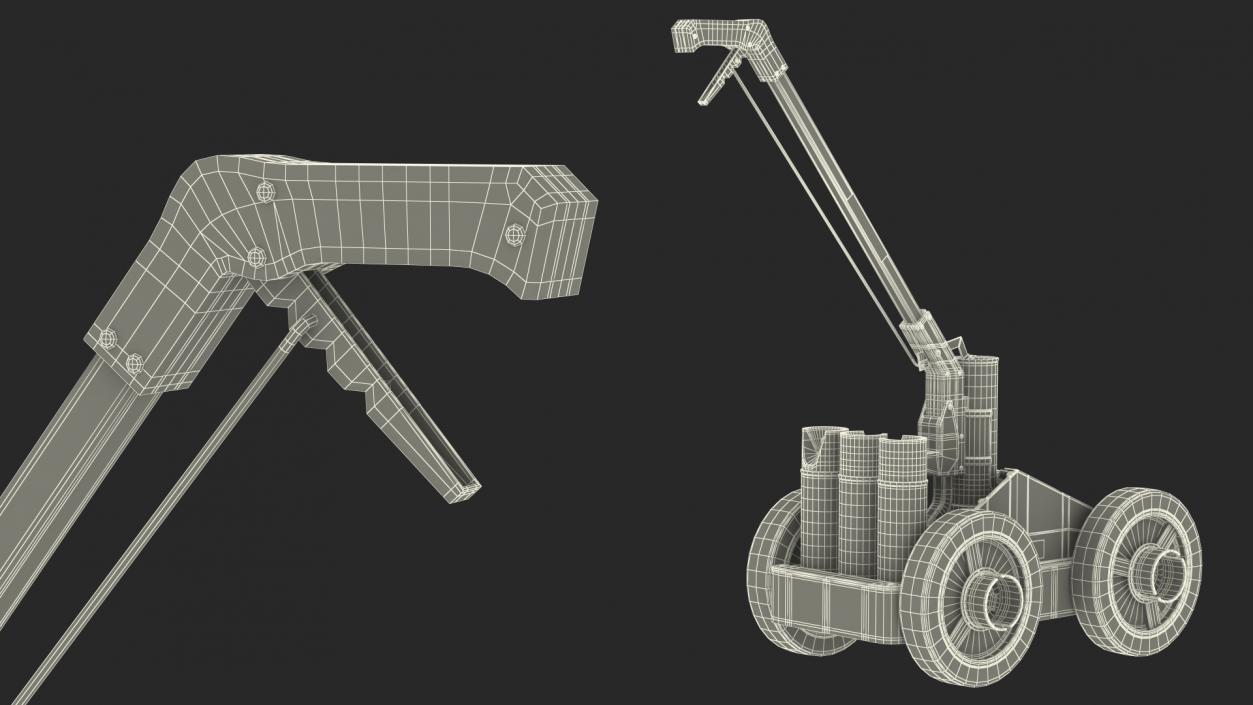 3D Fox Valley Athletic Line Marking Applicator model