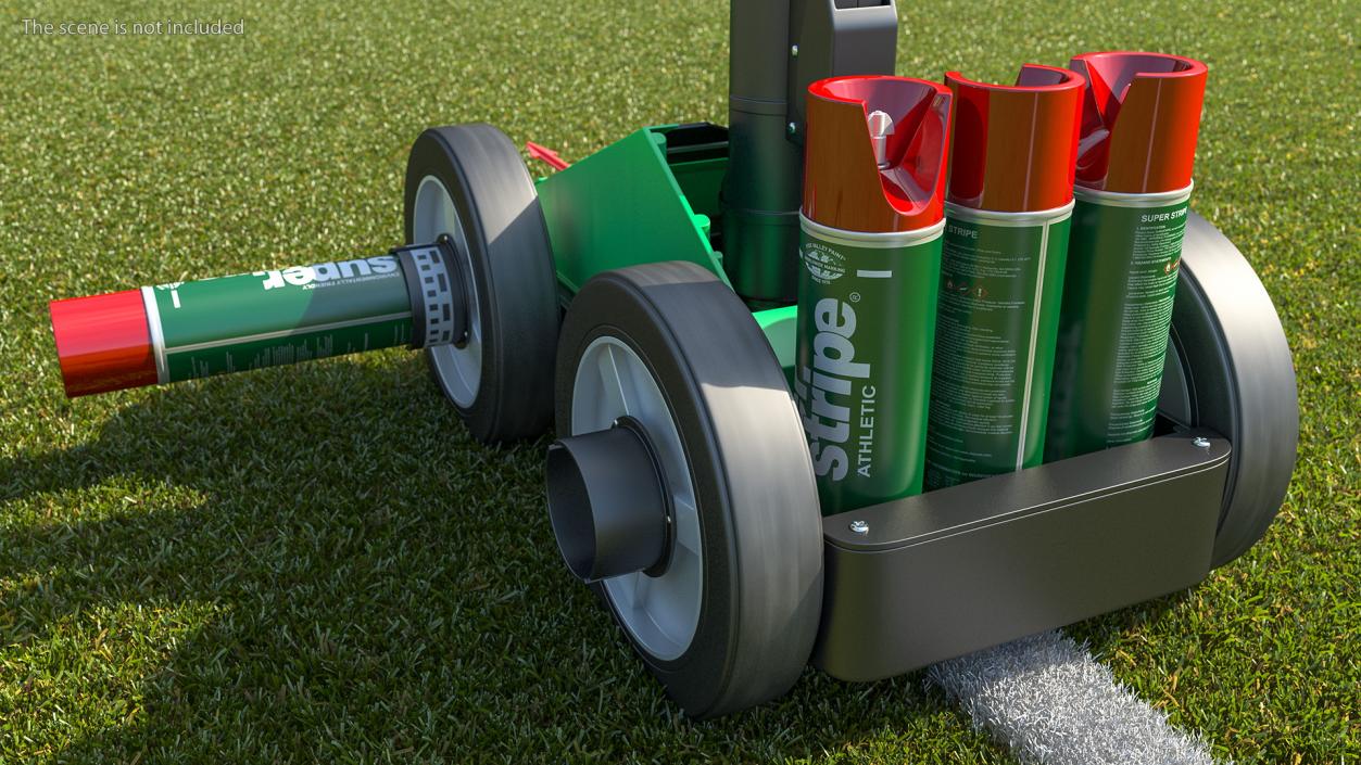 3D Fox Valley Athletic Line Marking Applicator model