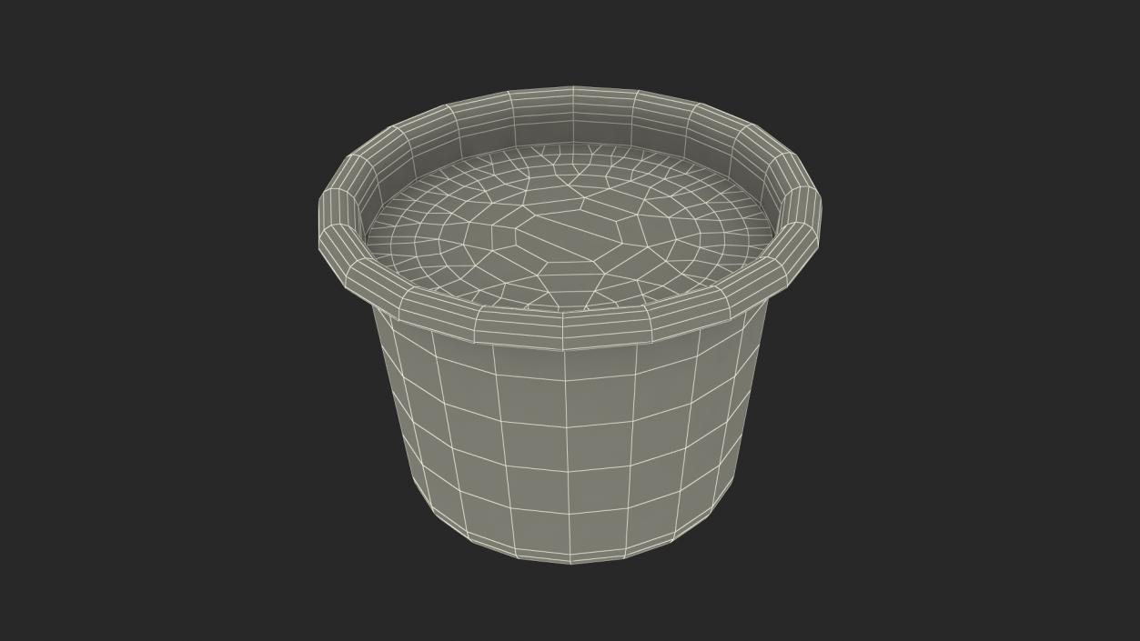 Marijuana Plant in a Pot 3D model