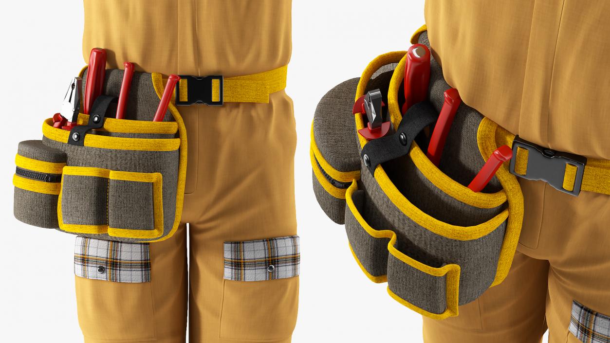 Workman Uniforms Collection 4 3D model