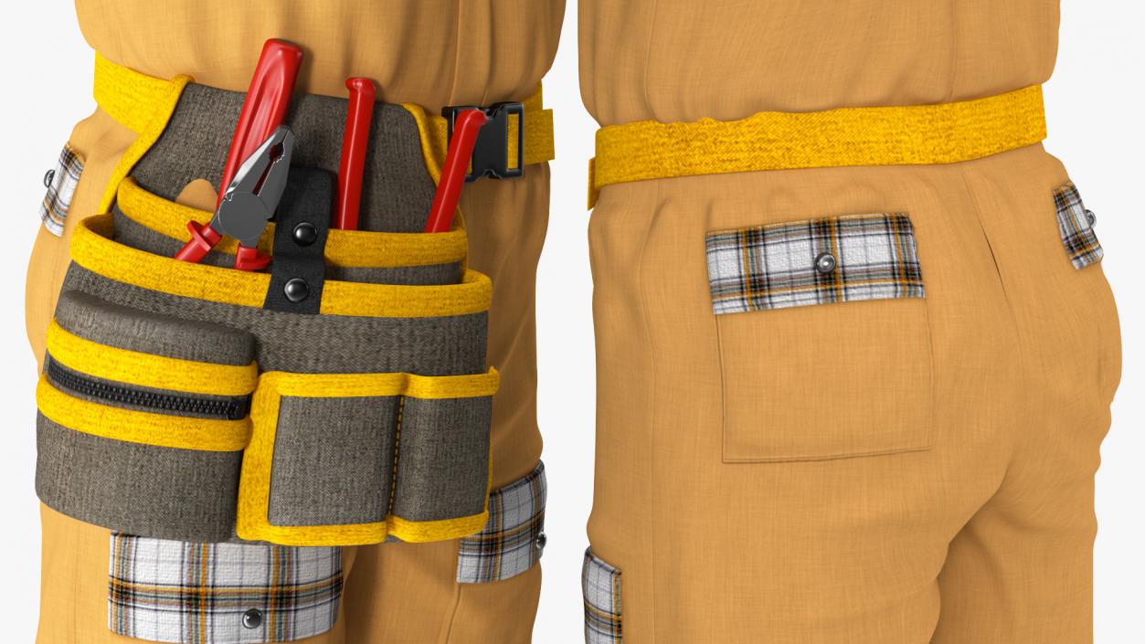 Workman Uniforms Collection 4 3D model