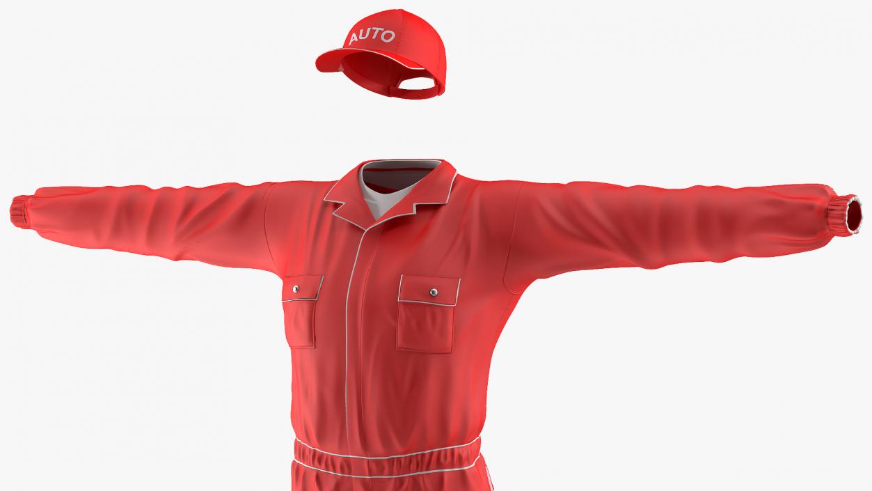 Workman Uniforms Collection 4 3D model