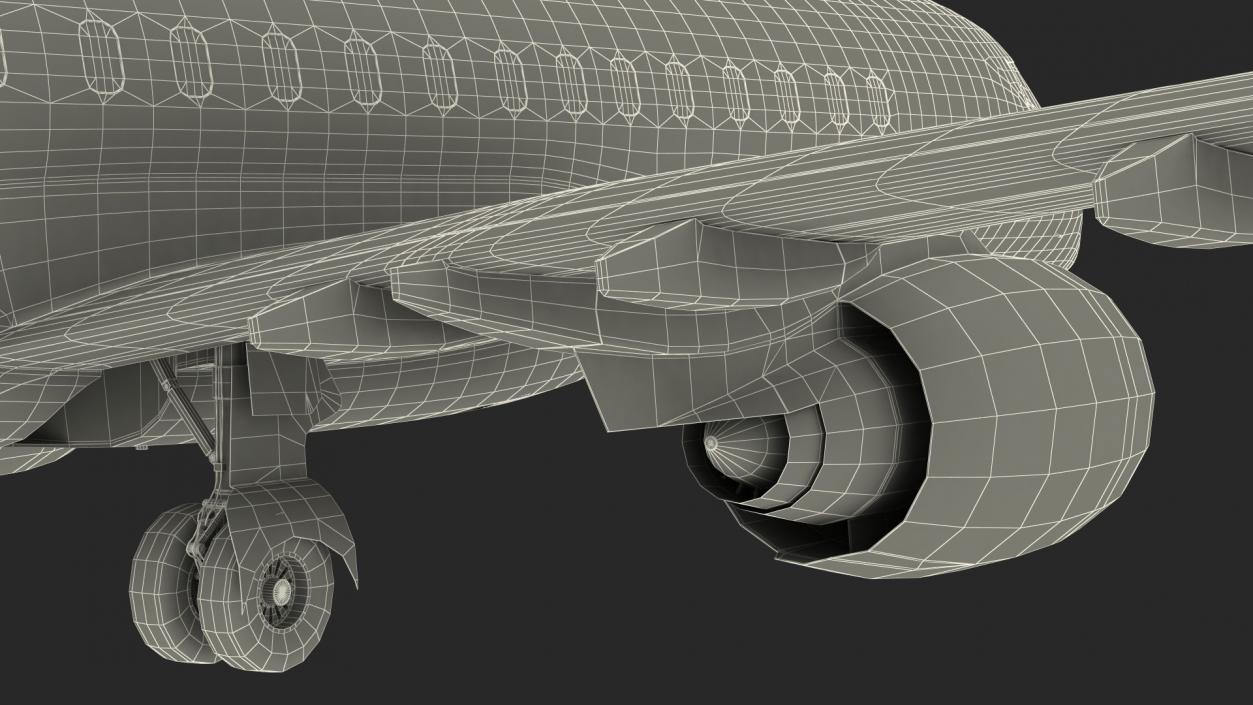 Mitsubishi SpaceJet M100 3D model