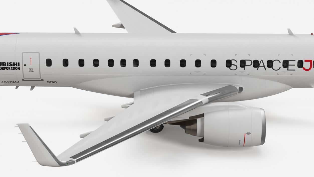 Mitsubishi SpaceJet M100 3D model