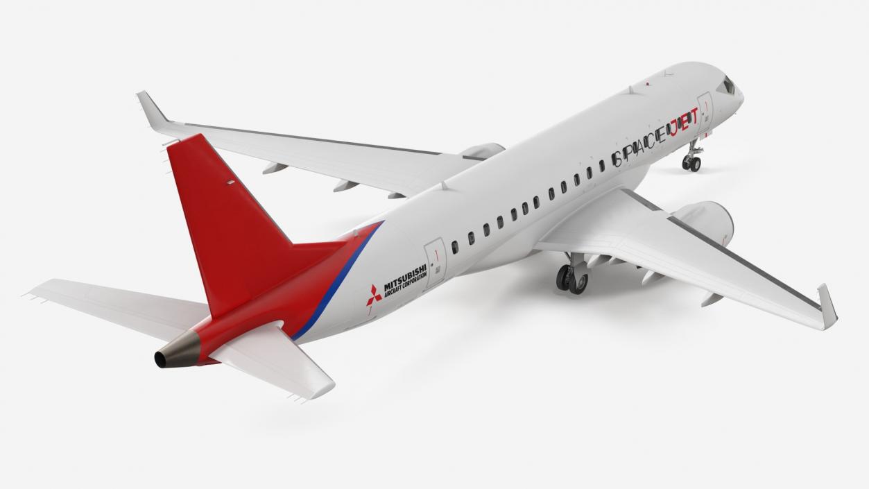 Mitsubishi SpaceJet M100 3D model