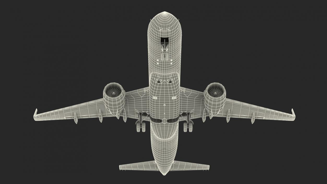 Mitsubishi SpaceJet M100 3D model