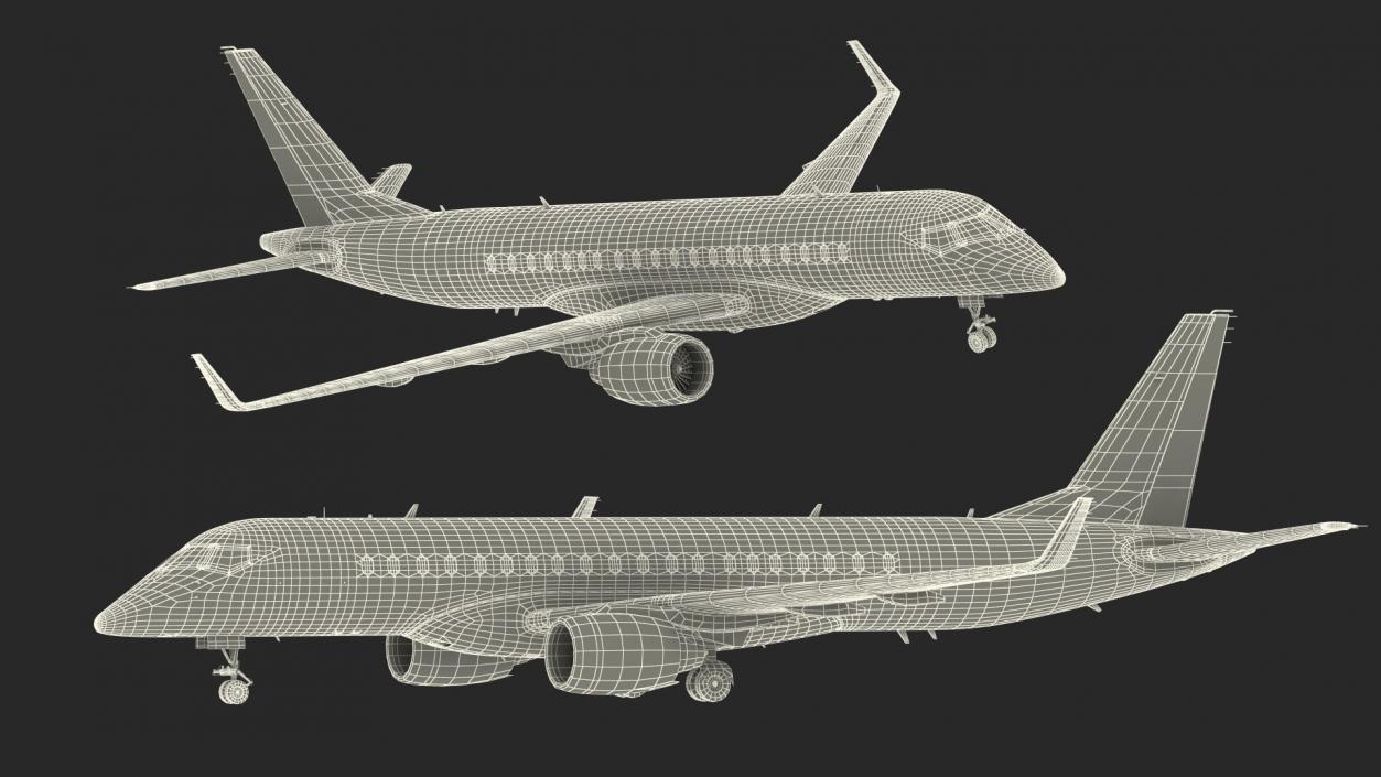 Mitsubishi SpaceJet M100 3D model