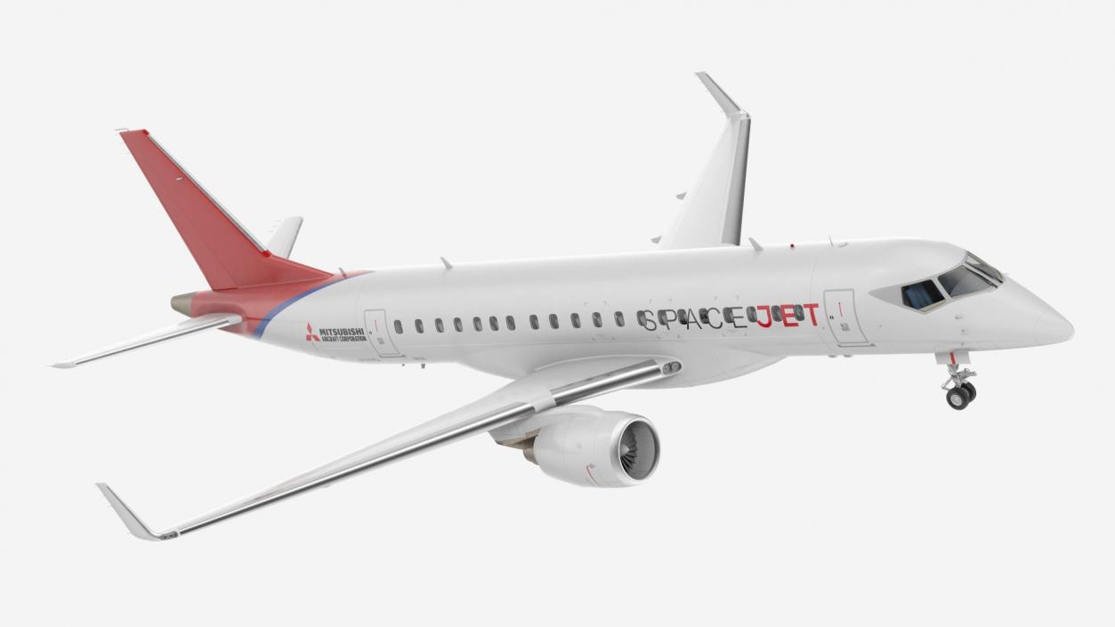 Mitsubishi SpaceJet M100 3D model