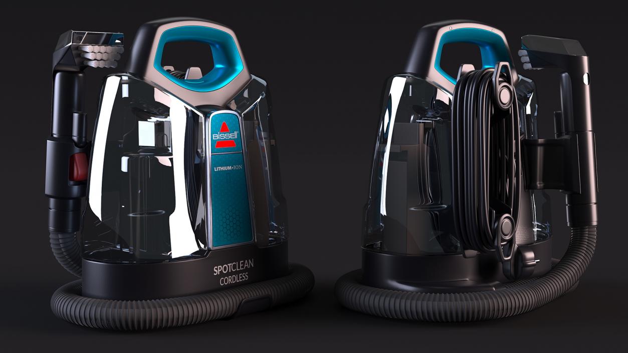 3D Portable Spot Cleaner Bissell Rigged