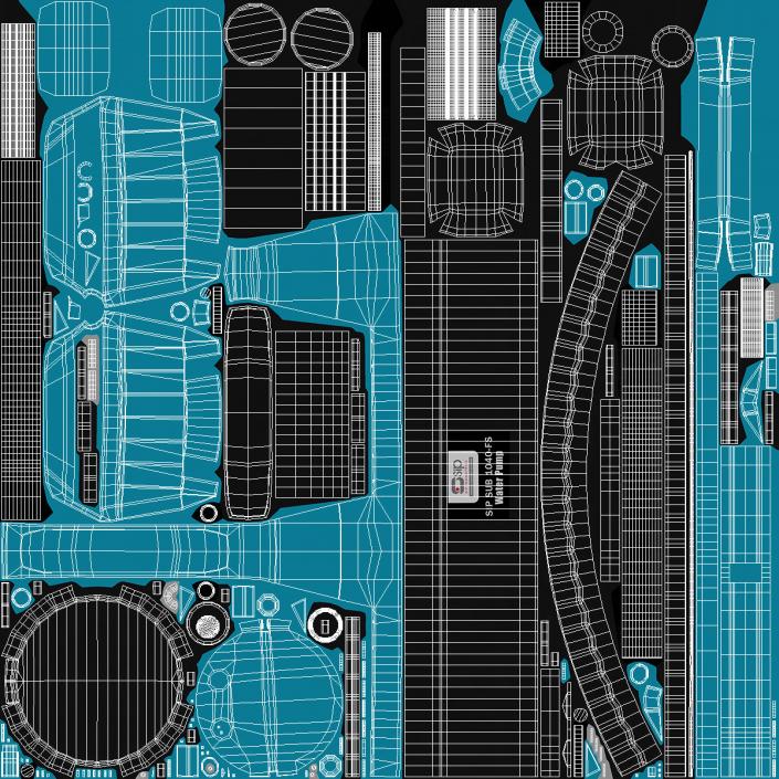 3D SIP Water Pump Submersible