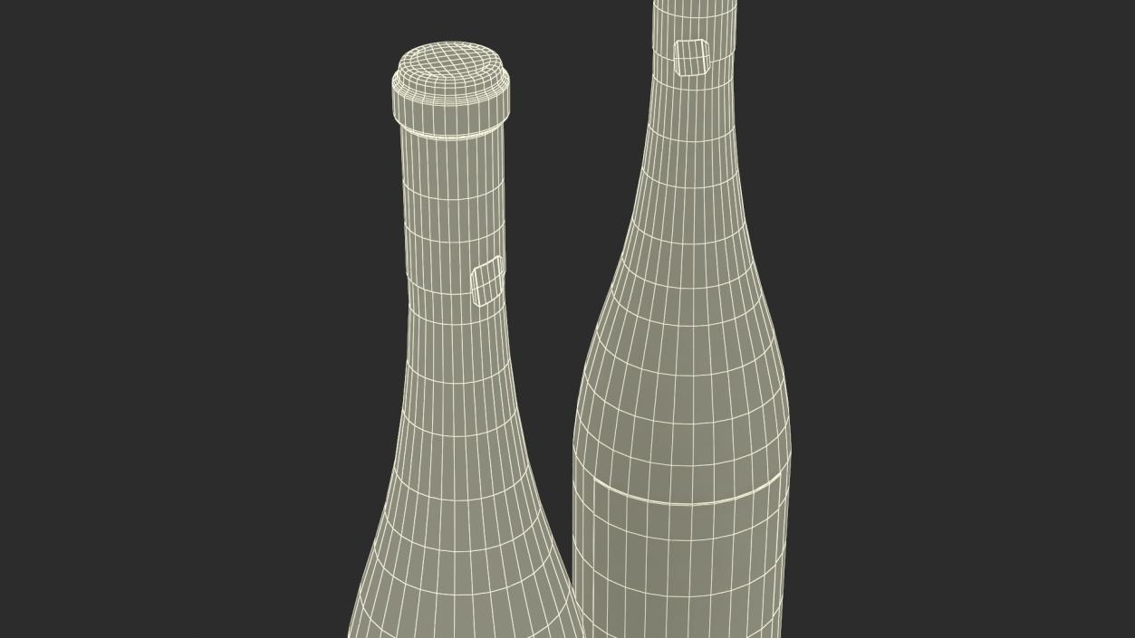 3D Engelgarten Marcel Deiss Wine Bottle