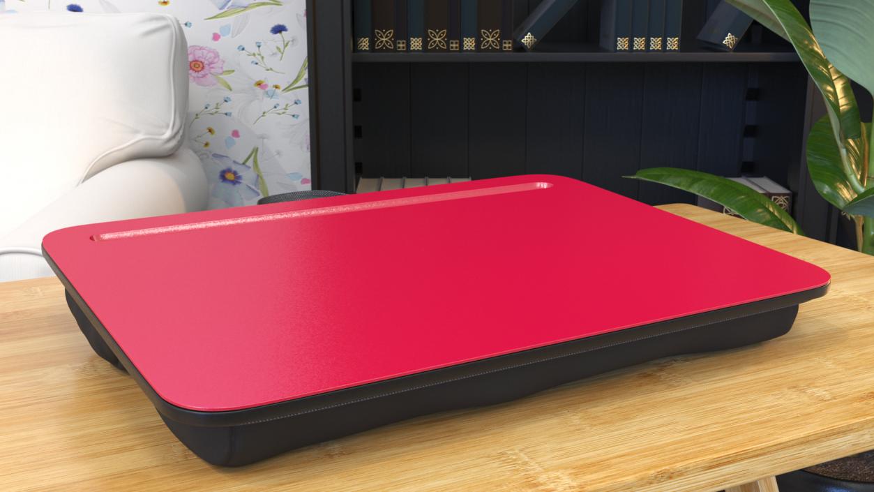 Pillow Laptop Desk Red 3D