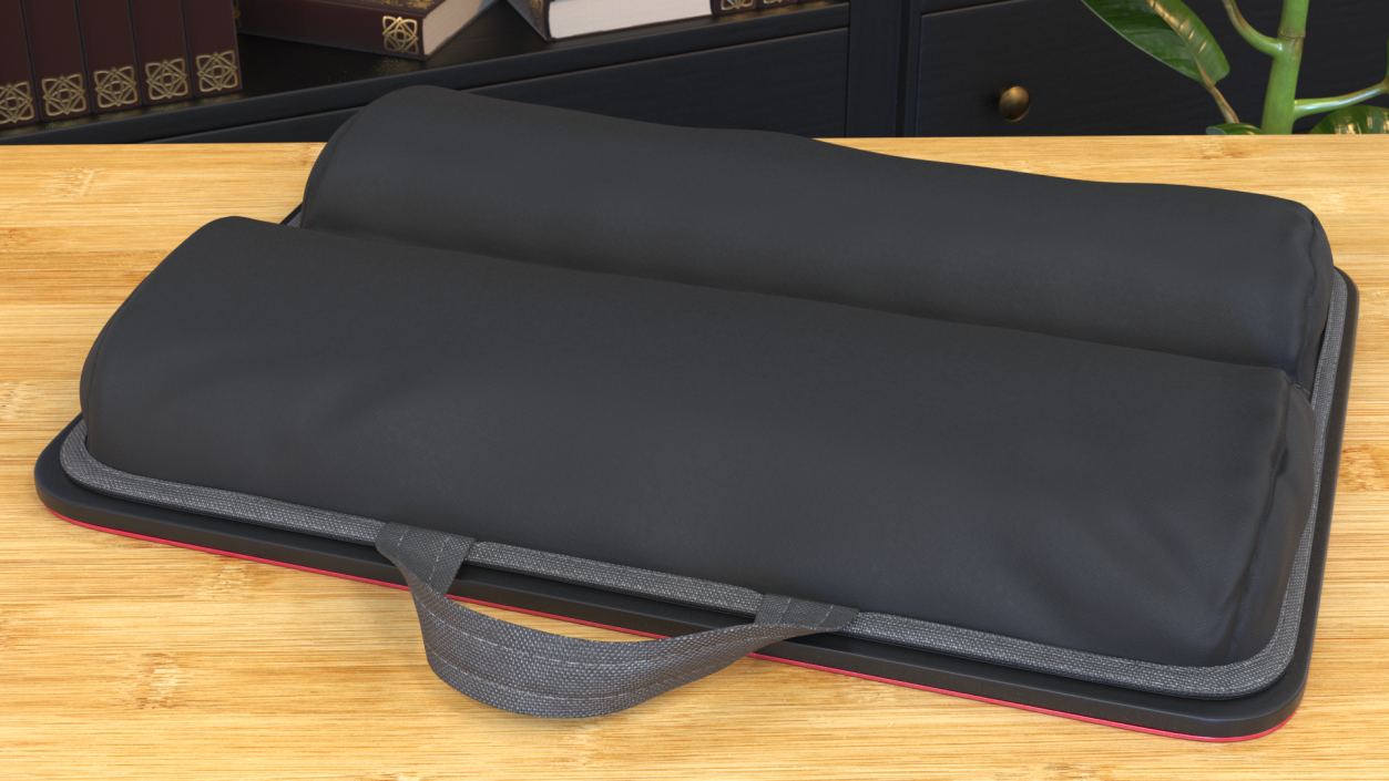 Pillow Laptop Desk Red 3D