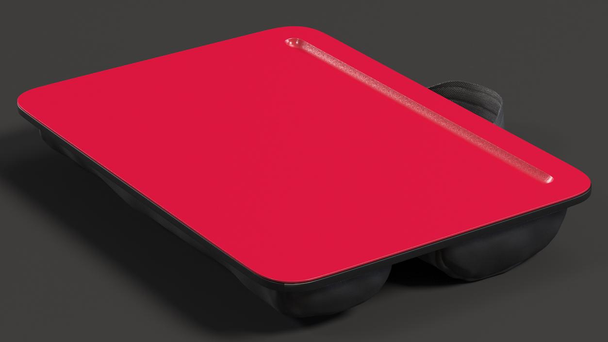 Pillow Laptop Desk Red 3D