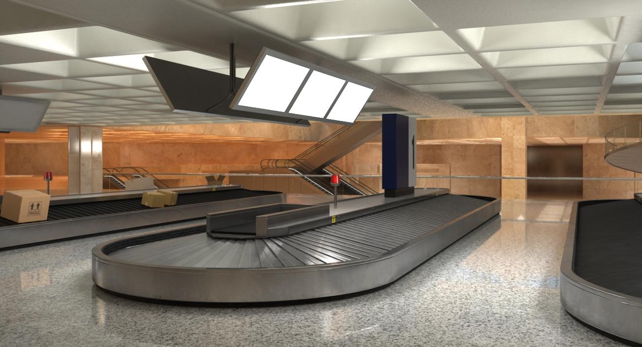 3D Baggage Carousel