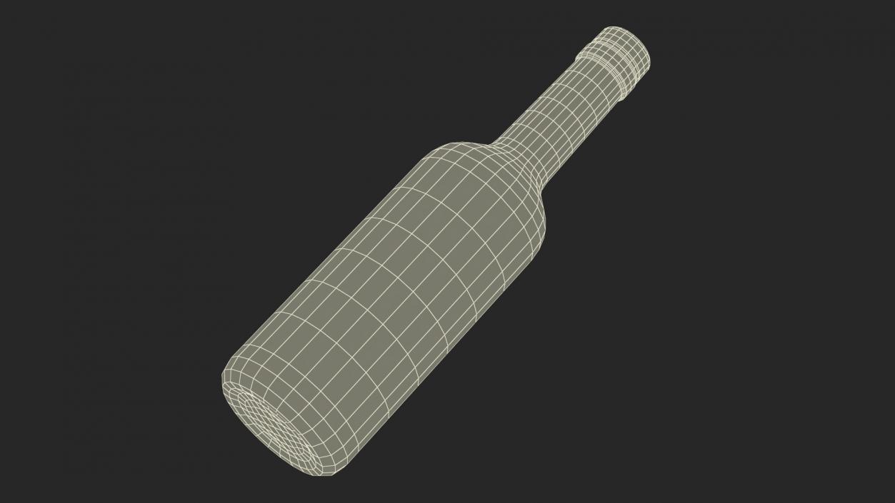 3D model Traditional Eggnog Bottle