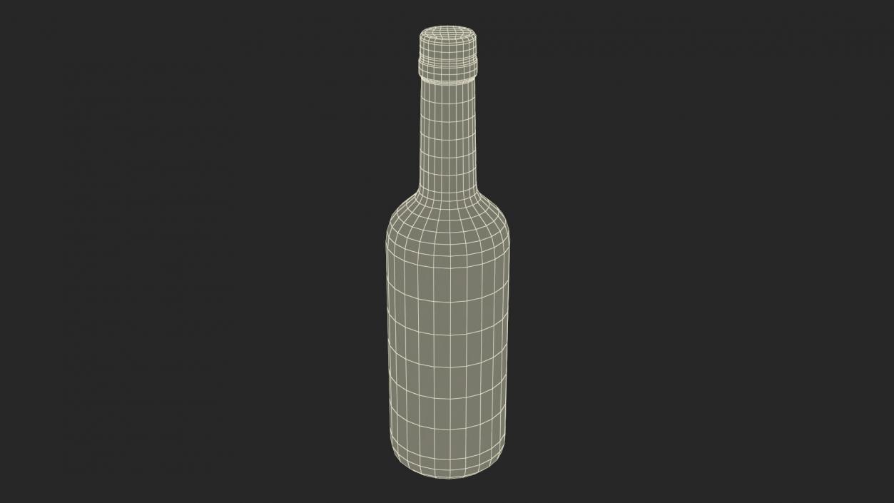 3D model Traditional Eggnog Bottle