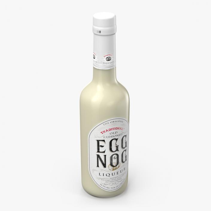 3D model Traditional Eggnog Bottle