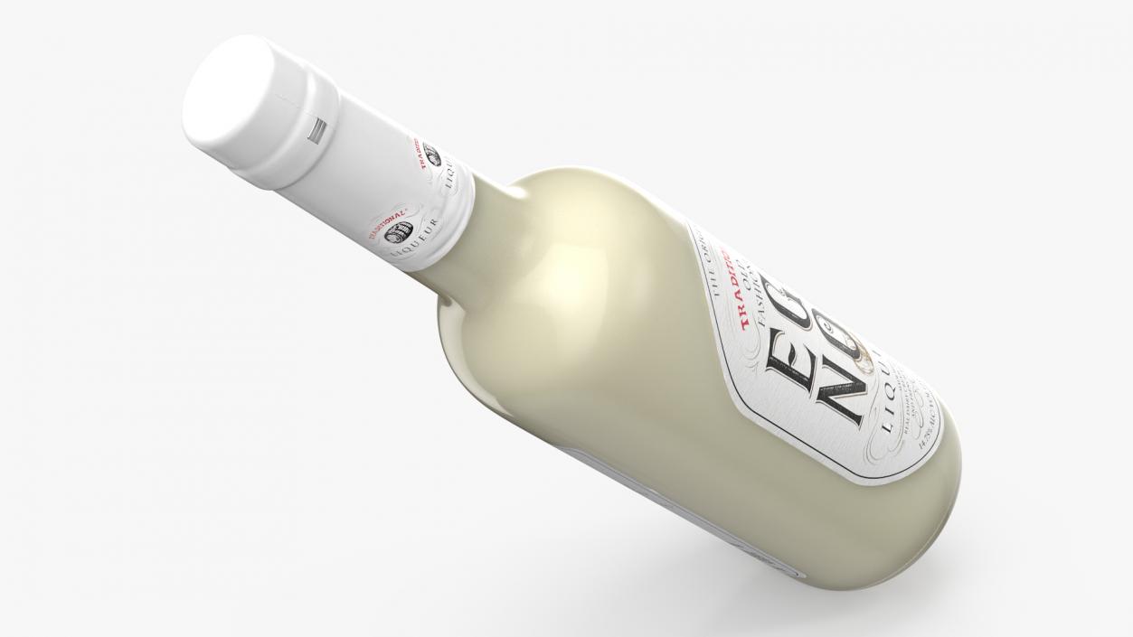 3D model Traditional Eggnog Bottle