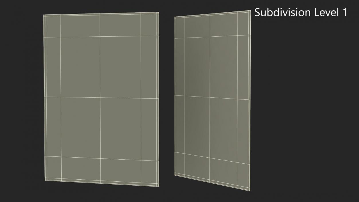 3D Blank Suggestions Form Light Blue model