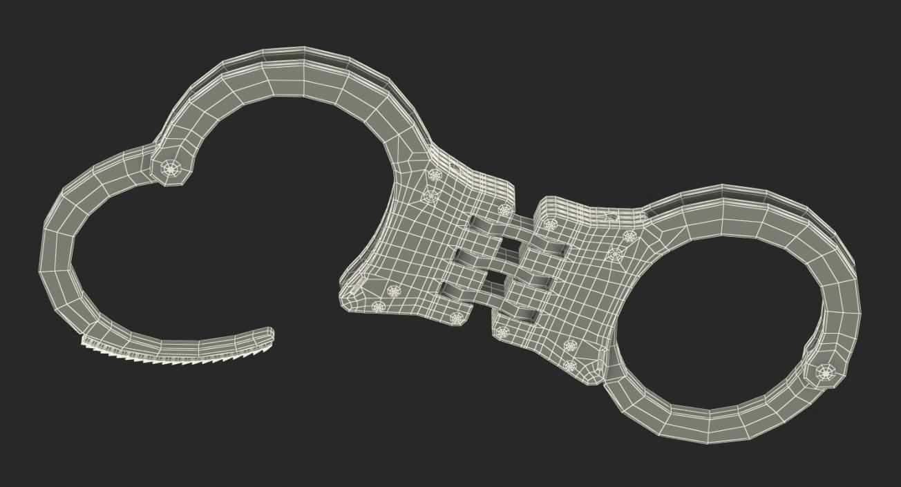 3D Hinged Handcuffs