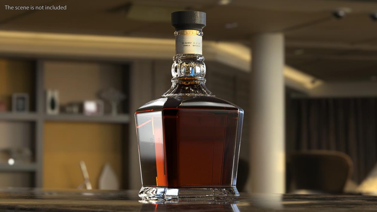 3D Jack Daniels Single-Barrel Dark