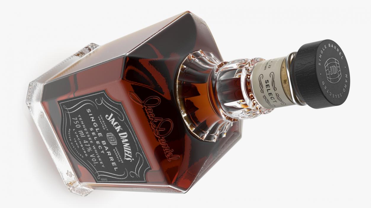 3D Jack Daniels Single-Barrel Dark