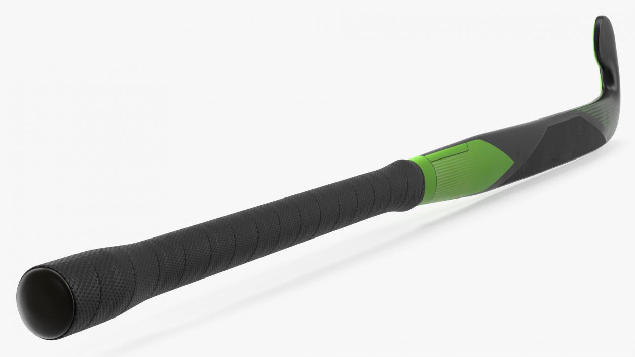 Field Hockey Stick Green 3D model