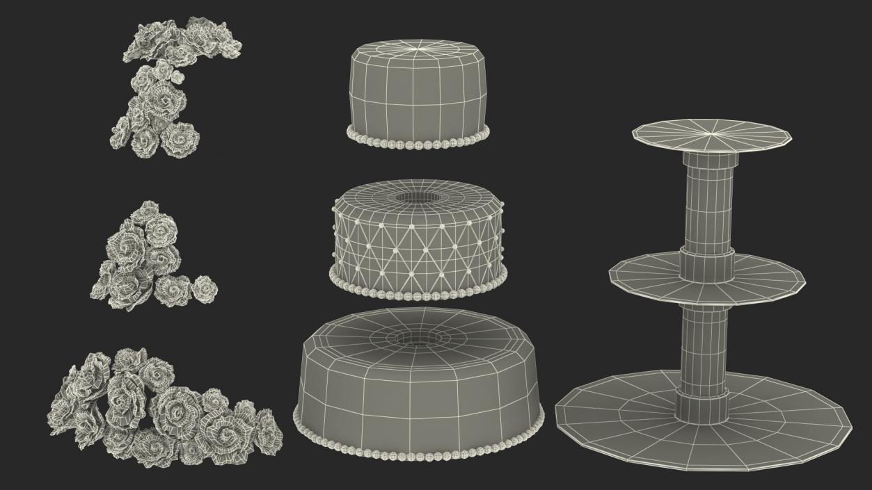 3D Cakes Collection 2 model