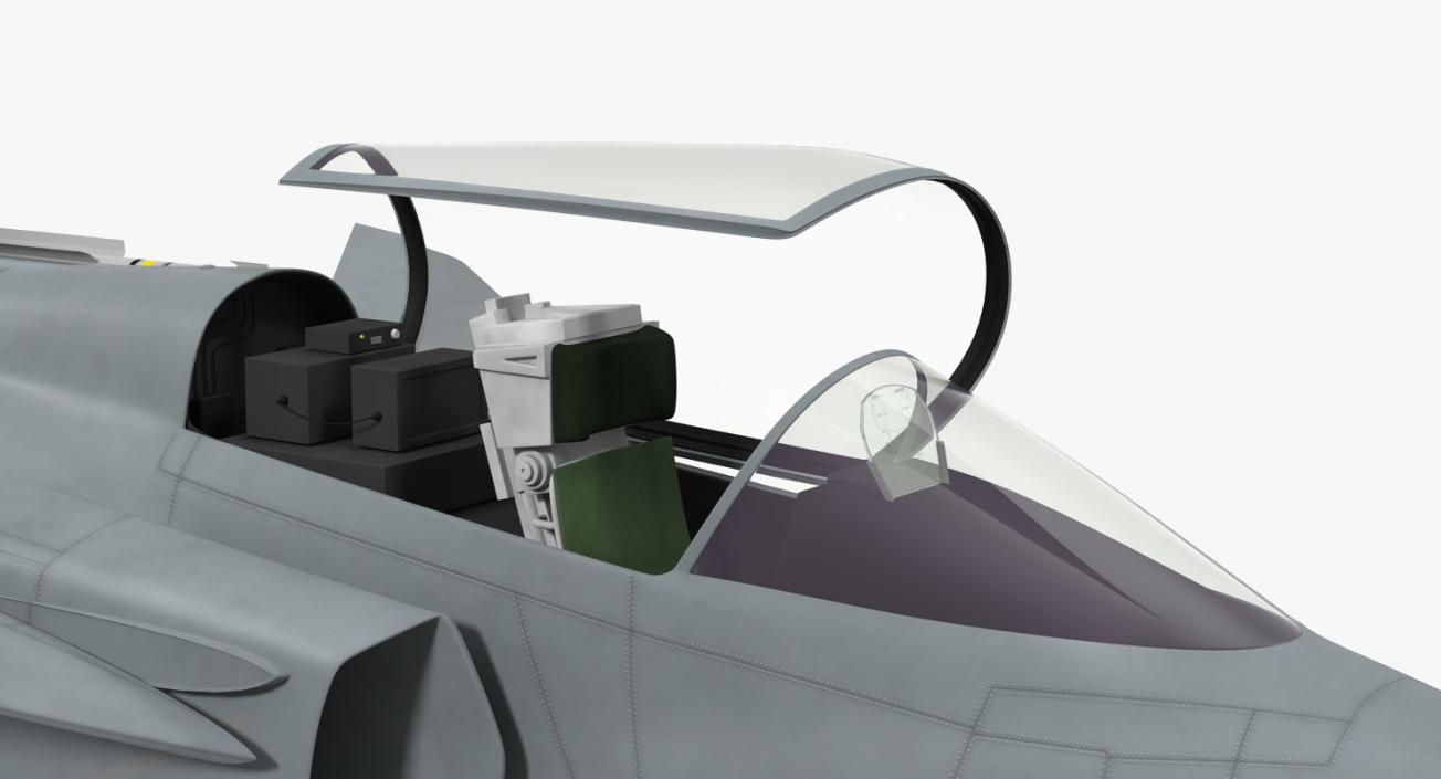 3D model Saab JAS 39 Gripen Rigged