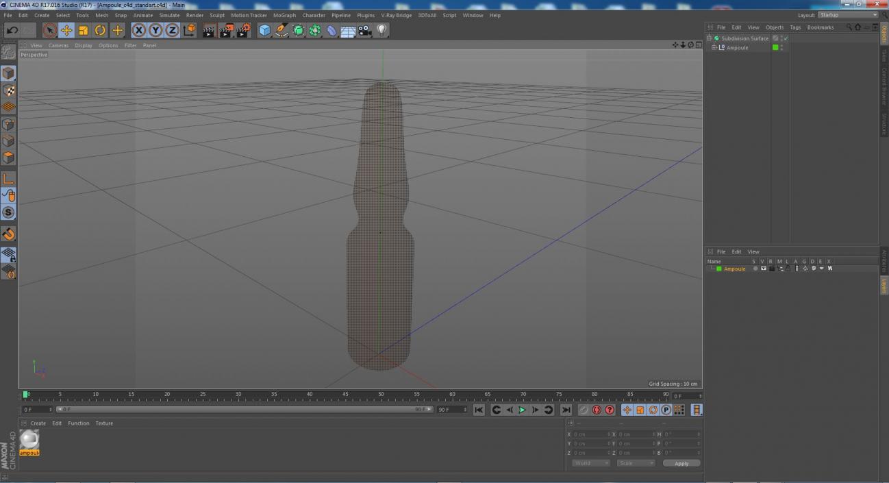 Ampoule 3D model